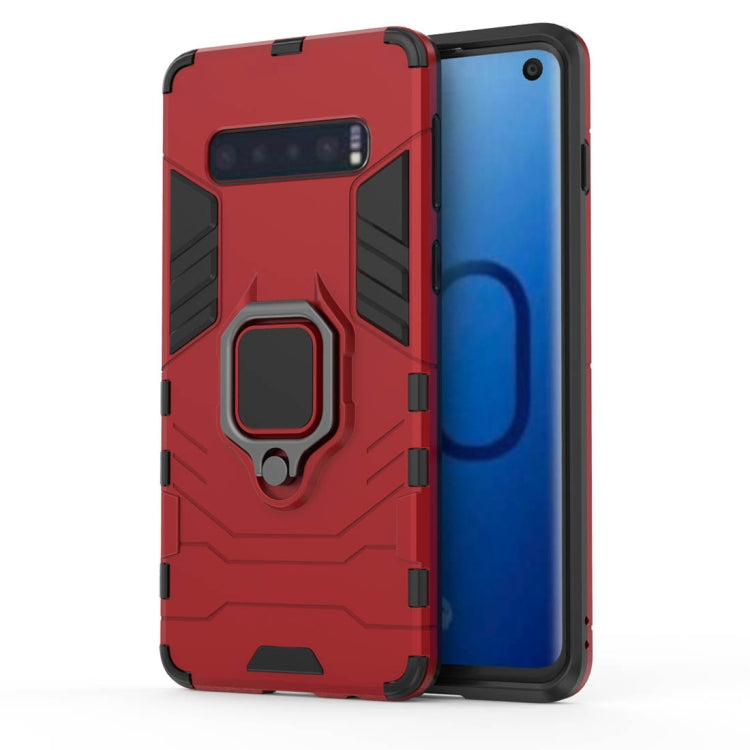 PC + TPU Shockproof Protective Case for Samsung Galaxy S10, with Ma...