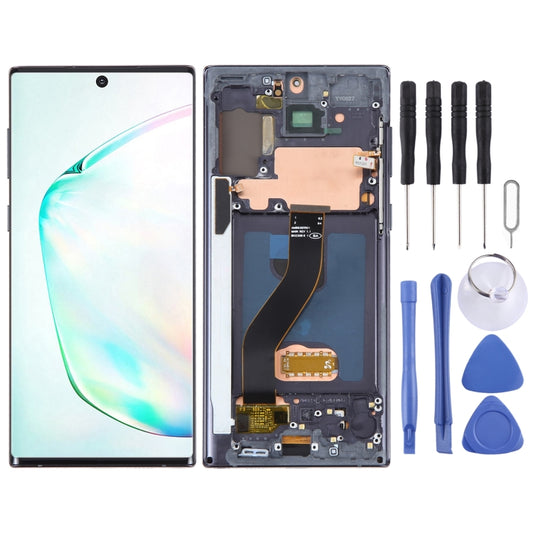 6.28 inch OLED  LCD Screen with Frame For Samsung Galaxy Note10
