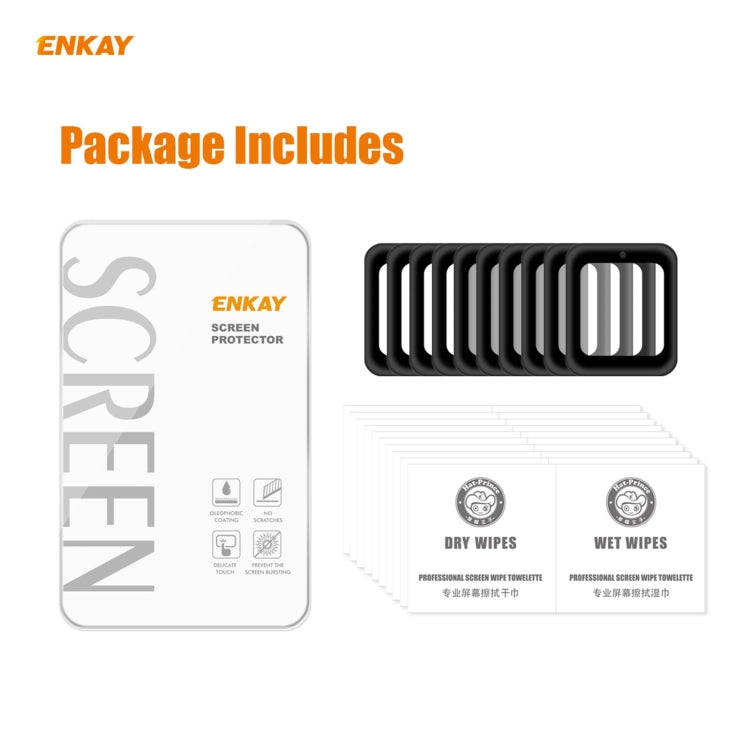 10 PCS ENKAY Hat-Prince 3D Full Screen Soft PC Edge + PMMA HD Screen Protector Film, For Redmi Watch (10 PCS), For Huawei B6 (10 PCS), For Venu 2 / Vivoactive 4 45mm (10 PCS), For Garmin Venu 2S / Vivoactive 4S 40mm (10 PCS)����������������������������... - NMNYSX