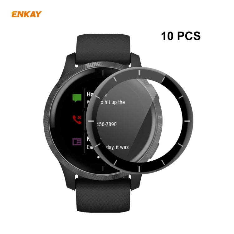 10 PCS ENKAY Hat-Prince 3D Full Screen Soft PC Edge + PMMA HD Screen Protector Film, For Redmi Watch (10 PCS), For Huawei B6 (10 PCS), For Venu 2 / Vivoactive 4 45mm (10 PCS), For Garmin Venu 2S / Vivoactive 4S 40mm (10 PCS)����������������������������... - NMNYSX