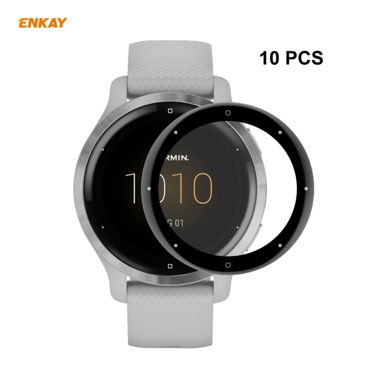 10 PCS ENKAY Hat-Prince 3D Full Screen Soft PC Edge + PMMA HD Screen Protector Film, For Redmi Watch (10 PCS), For Huawei B6 (10 PCS), For Venu 2 / Vivoactive 4 45mm (10 PCS), For Garmin Venu 2S / Vivoactive 4S 40mm (10 PCS)����������������������������... - NMNYSX