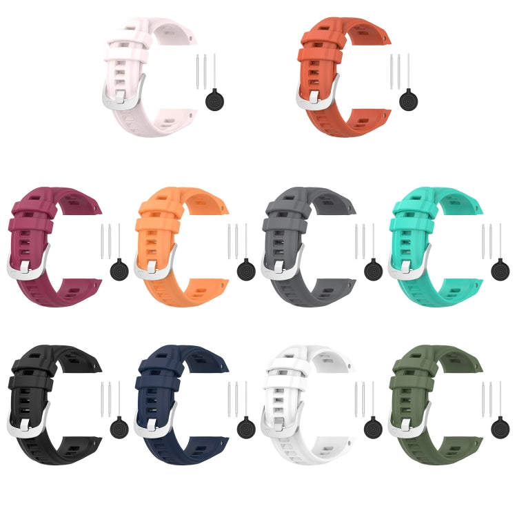 20mm Silicone Solid Color Watch Band, For Garmin instinct 2S - NMNYSX