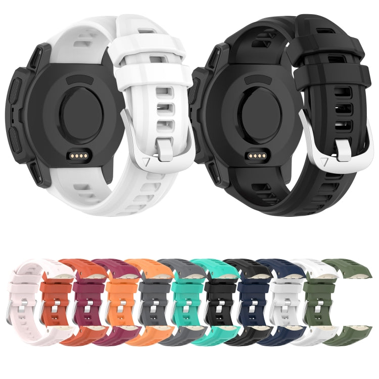 20mm Silicone Solid Color Watch Band, For Garmin instinct 2S - NMNYSX