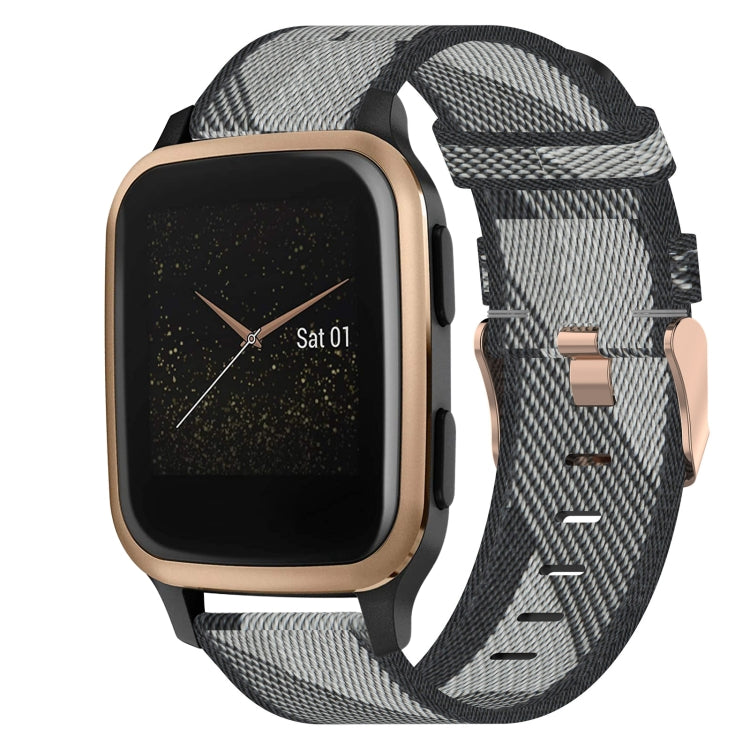 20mm Nylon Woven Watch Band, For Garmin Venu SQ, For Garmin Vivomove 3, For Garminmove 3, For Garmin VivoMove Luxe, For Garminmove Luxe, For Garmin VivoMove Style - NMNYSX
