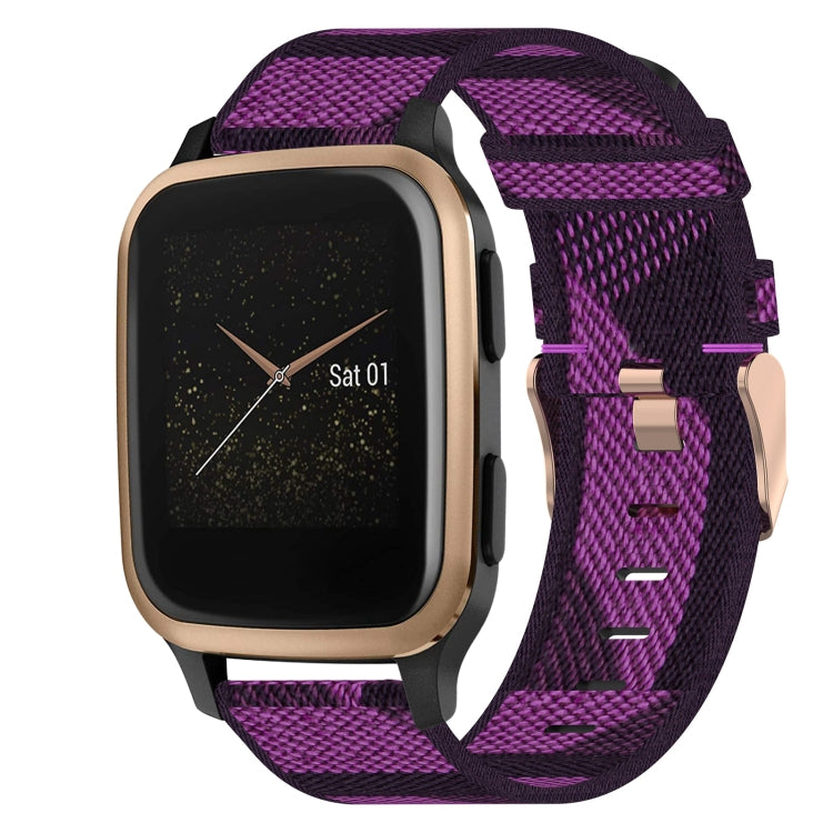 20mm Nylon Woven Watch Band, For Garmin Venu SQ, For Garmin Vivomove 3, For Garminmove 3, For Garmin VivoMove Luxe, For Garminmove Luxe, For Garmin VivoMove Style - NMNYSX