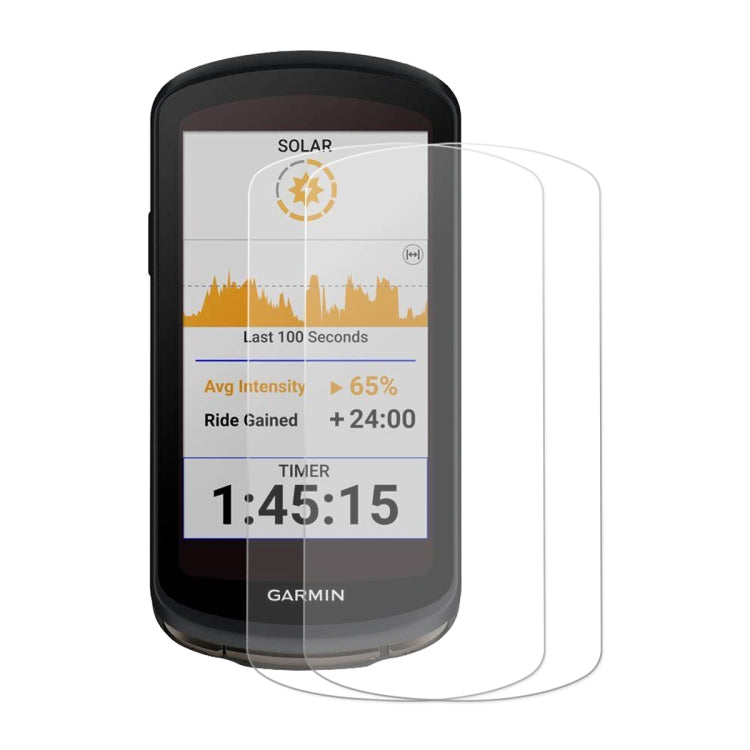 2 PCS For Garmin Edge 1040 / 1030 ENKAY Hat-Prince 9H Tempered Glass Protector Film - NMNYSX