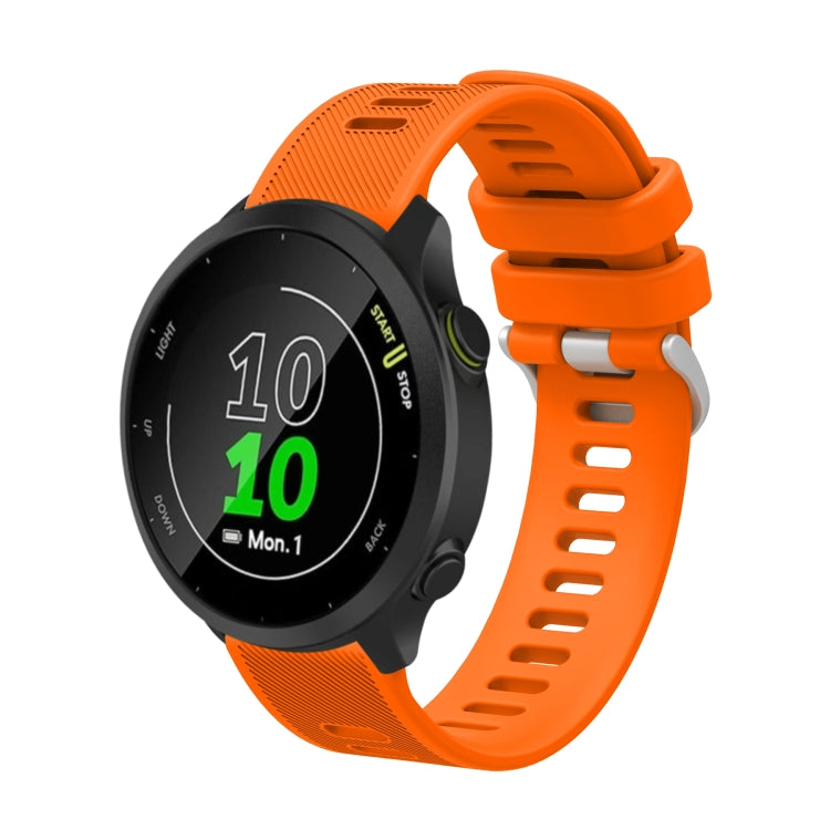 20mm Silicone Twill Watch Band, For Garmin Forerunner 55, For Garmin Venu, For Garmin Venu SQ, For Garmin Vivomove 3 - NMNYSX