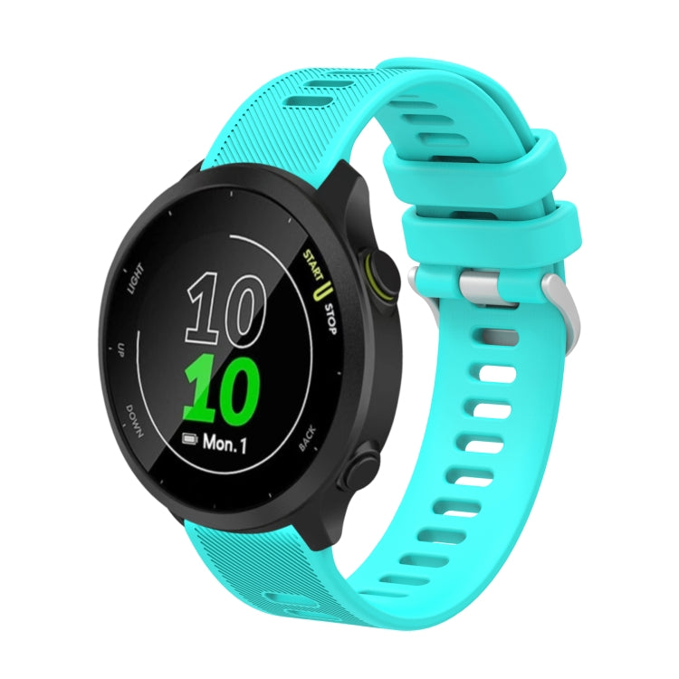 20mm Silicone Twill Watch Band, For Garmin Garminmove Style, For Garmin Vivomove, For Garmin Vivomove HR Sport, For Garmin Vivoactive 3 - NMNYSX