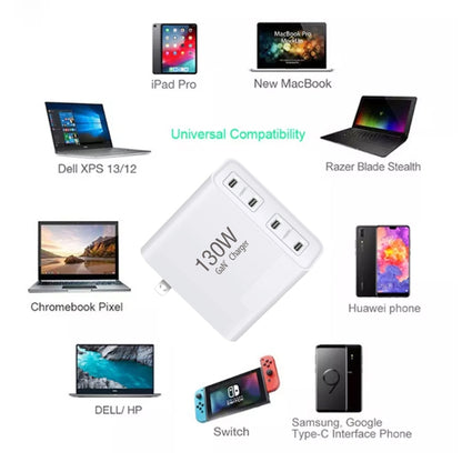 4-Port USB-C PD65W / PD30W Multi Port Type-C Charger
