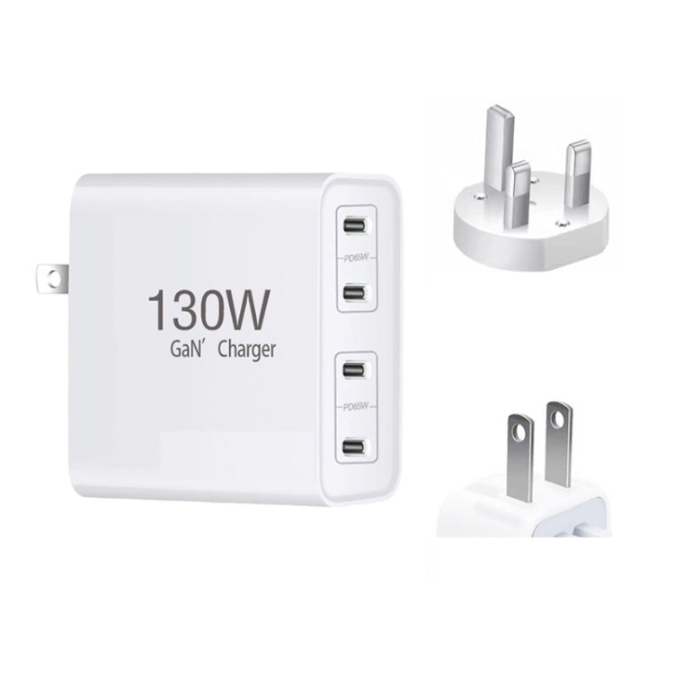 4-Port USB-C PD65W / PD30W Multi Port Type-C Charger