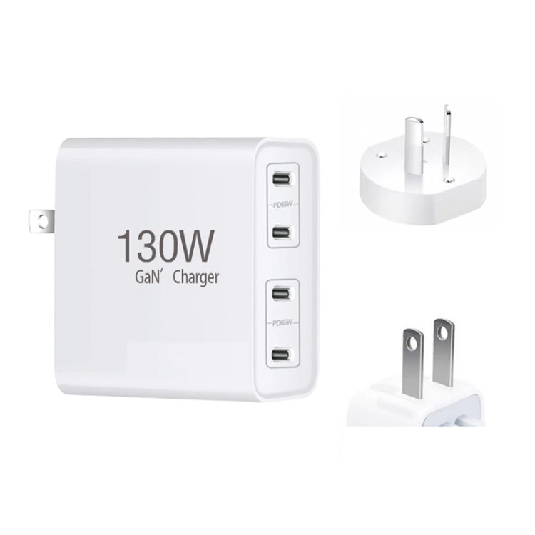 4-Port USB-C PD65W / PD30W Multi Port Type-C Charger