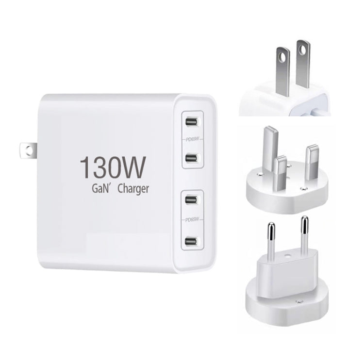 4-Port USB-C PD65W / PD30W Multi Port Type-C Charger