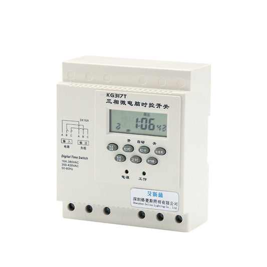 KG317T 380V Microcomputer Time-controlled Switch