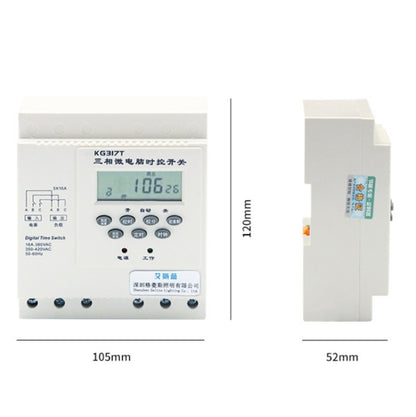KG317T 380V Microcomputer Time-controlled Switch