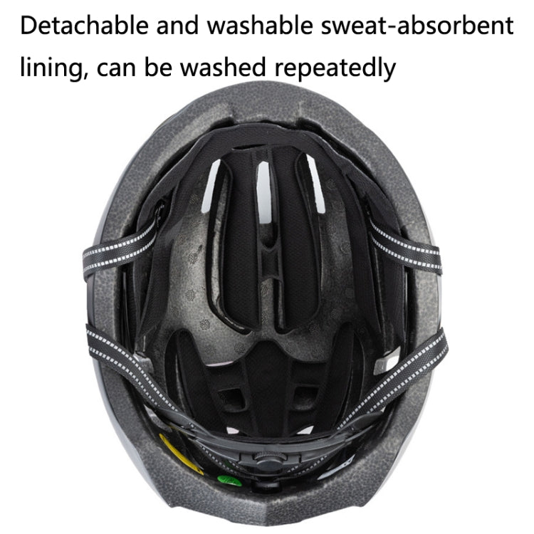 PROMEND TK-12H15 Bike Helmet with Warning Light