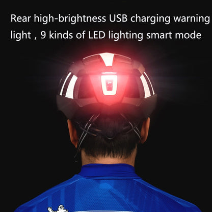 PROMEND TK-12H15 Bike Helmet with Warning Light