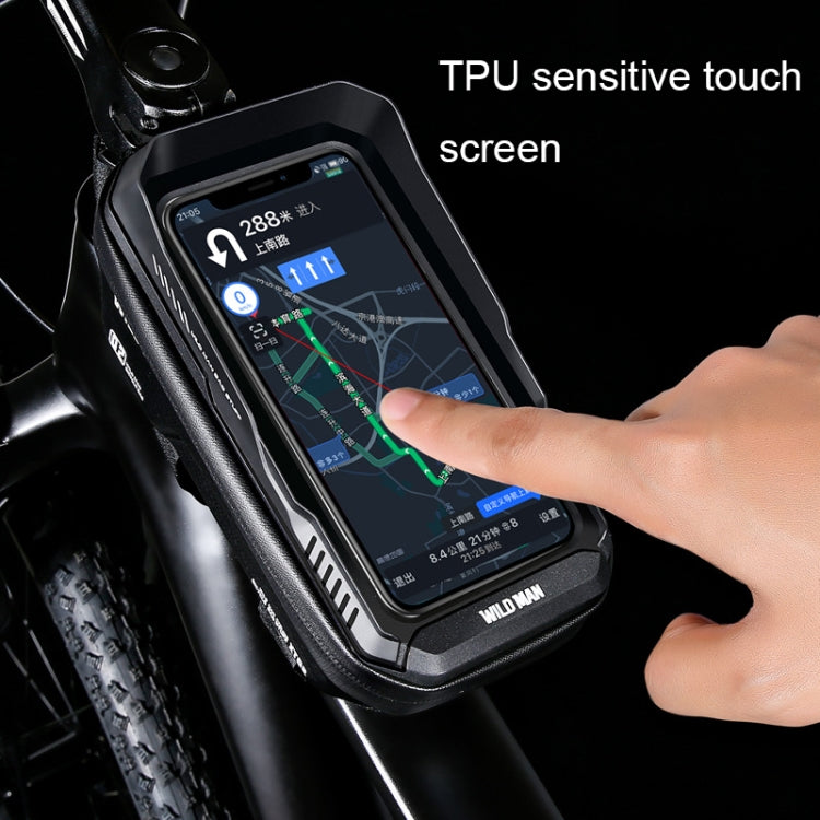 WILD MAN XT2 Outdoor Cycling Bicycle Phone Tube Bag