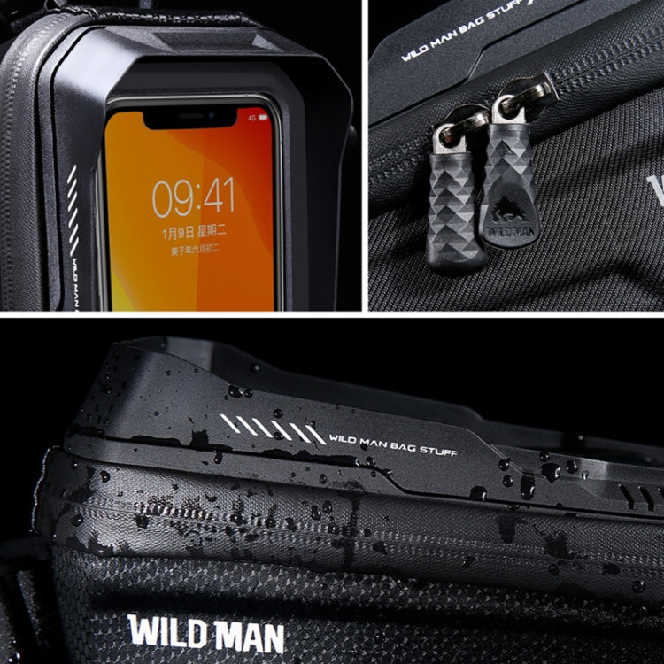 WILD MAN XT2 Outdoor Cycling Bicycle Phone Tube Bag