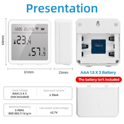 Wifi Temperature And Humidity Meter Sensor Equipment
