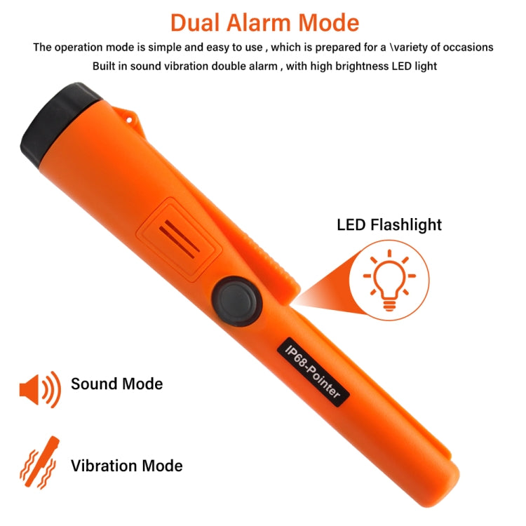 IP68-Pointer Handheld Metal Detector 3M Waterproof Positioning Stick, IP68-Pointer - NMNYSX