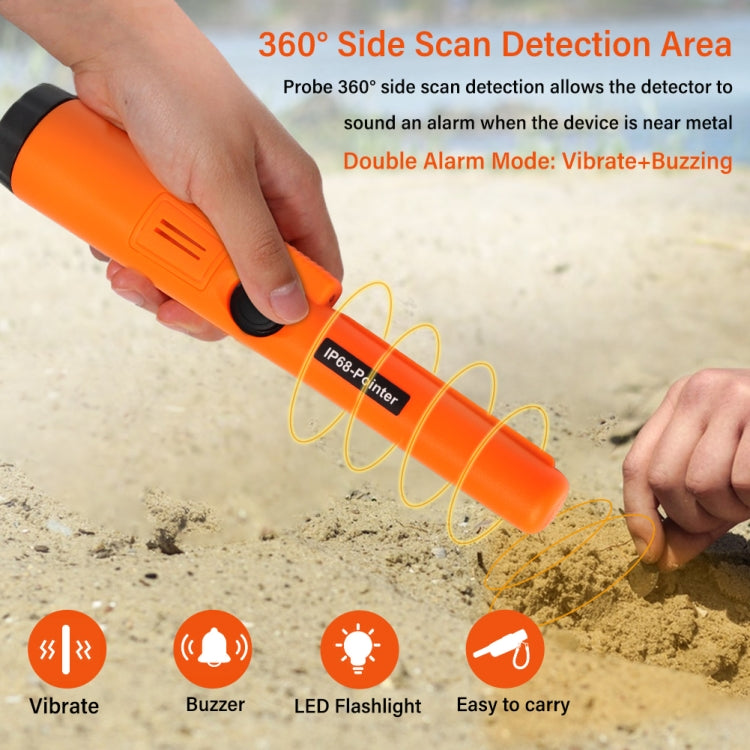 IP68-Pointer Handheld Metal Detector 3M Waterproof Positioning Stick, IP68-Pointer - NMNYSX