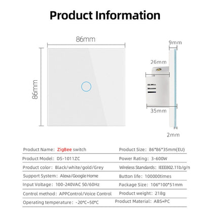 Single Control Zero Firewire Switch, Style:
