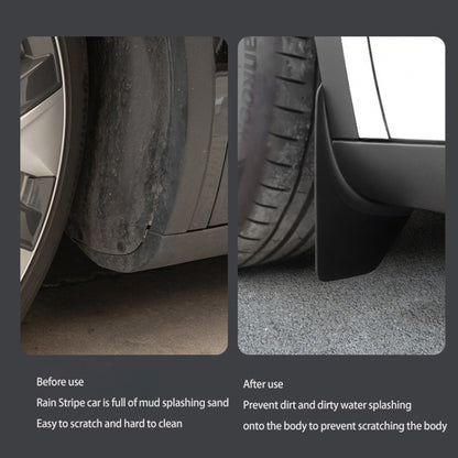 4pcs /Set Splash Guards Matte Fender