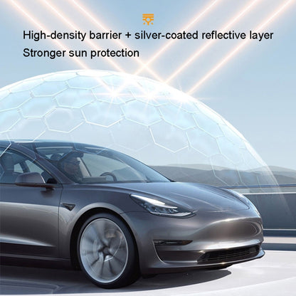 For Tesla Model Y Ice Crystal Sunshade