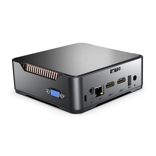 Mini Computer Dual HDMI+VGA Triple Display 4K HD Pocket Mini PC