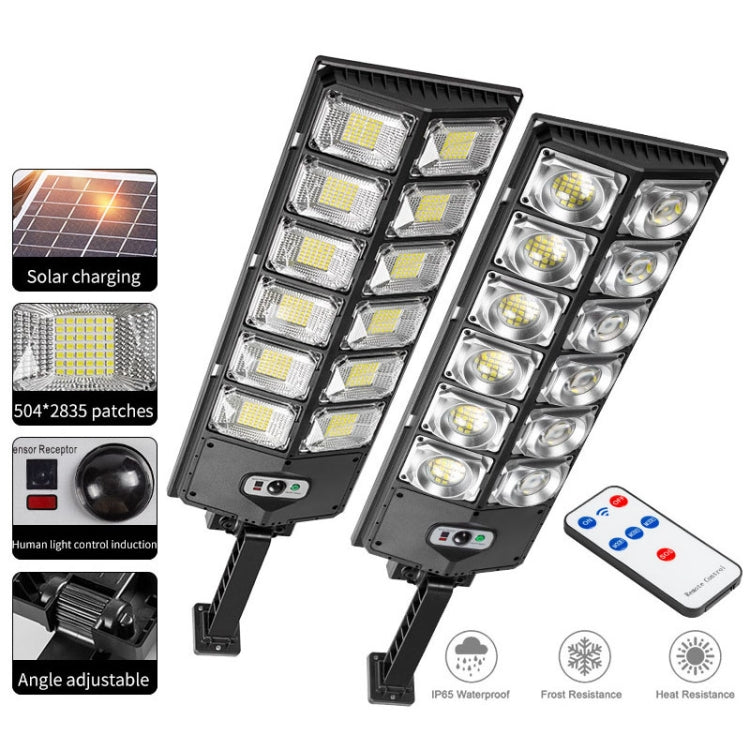 LED Strong Light Double Row Solar Garden Light Induction Street Lamps, E-SMARTER W789A-6, E-SMARTER W789B-6 - NMNYSX