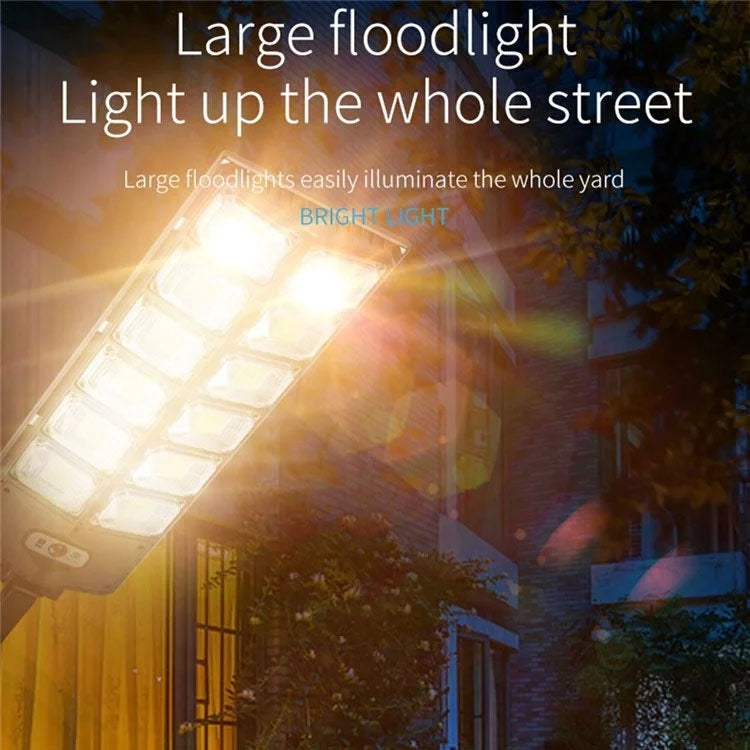 LED Strong Light Double Row Solar Garden Light Induction Street Lamps, E-SMARTER W789A-6, E-SMARTER W789B-6 - NMNYSX