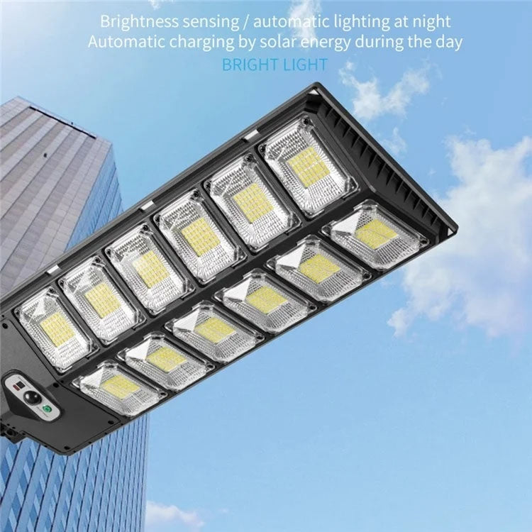 LED Strong Light Double Row Solar Garden Light Induction Street Lamps, E-SMARTER W789A-6, E-SMARTER W789B-6 - NMNYSX