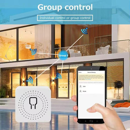 Smart Switch DIY Breaker 2 Way Control Voice Control