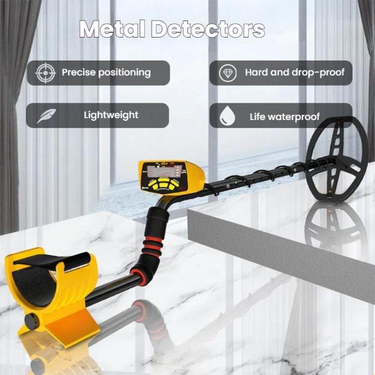 Goint MD6350 Handheld Underground Metal Detector Outdoor Archaeology Waterproof Treasure Hunting Detector, MD6350 - NMNYSX