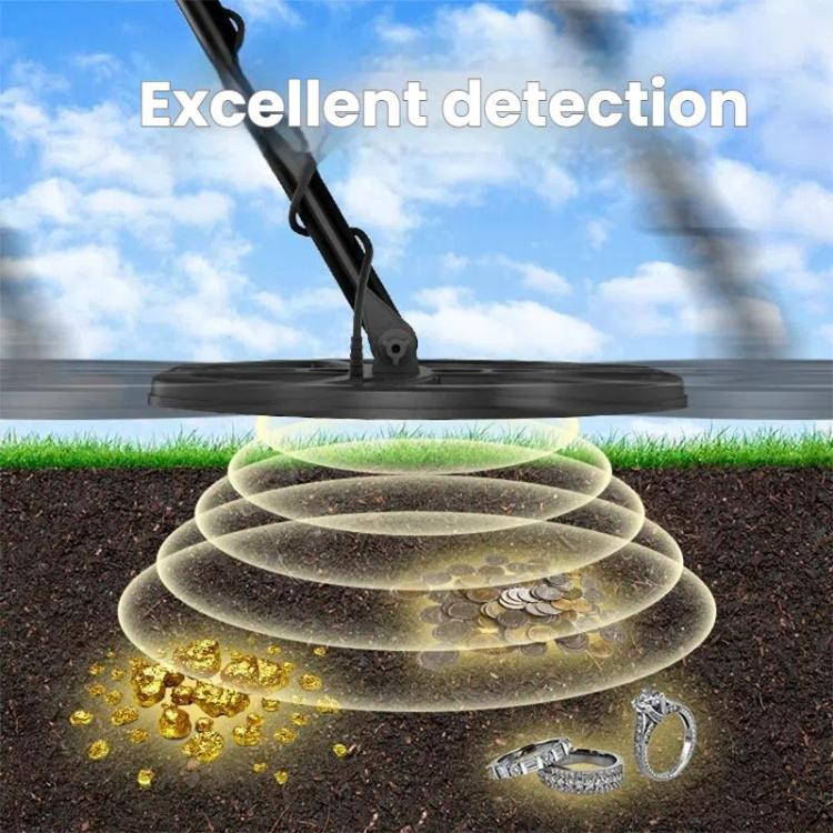 Goint MD6350 Handheld Underground Metal Detector Outdoor Archaeology Waterproof Treasure Hunting Detector, MD6350 - NMNYSX
