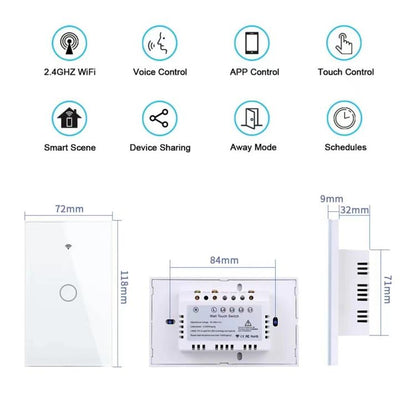 Model 120 US Gauge Graffiti Smart WIFI Single Fire Switch