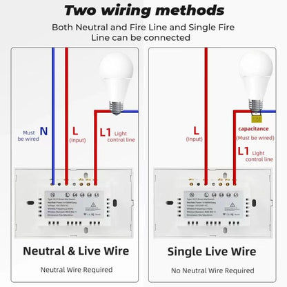 Model 120 US Gauge Graffiti Smart WIFI Single Fire Switch