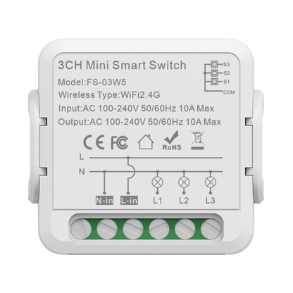 Smart Switch Voice Timer Switch For Amazon Alexa / Google Assistant