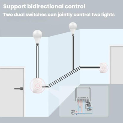 Smart Switch Voice Timer Switch For Amazon Alexa / Google Assistant