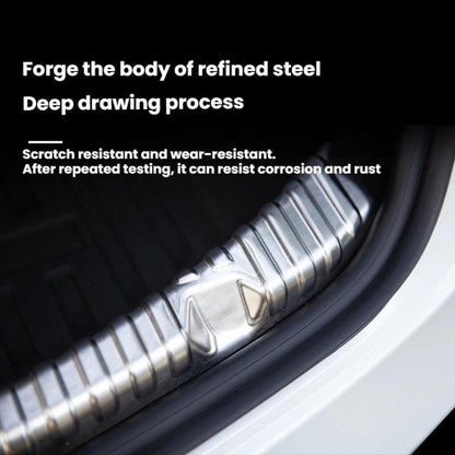 For Tesla Model 3 Highland Stainless Steel Trunk Sill Guard