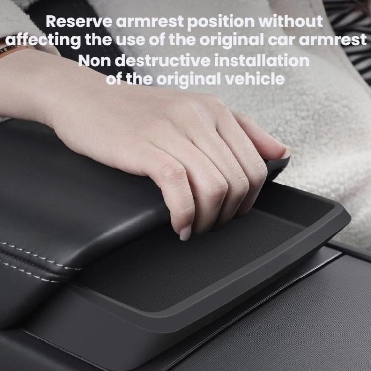 For Tesla Model 3 Highland Center Console Armrest Storage Box