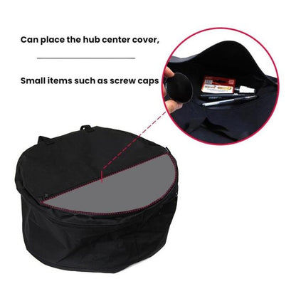 For Tesla Model 3/Y Trunk Storage Hub Cap Organizer