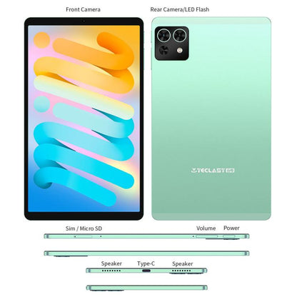 Teclast M50 Mini Tablet PC 8.7 inch 4GB+128GB Android 15