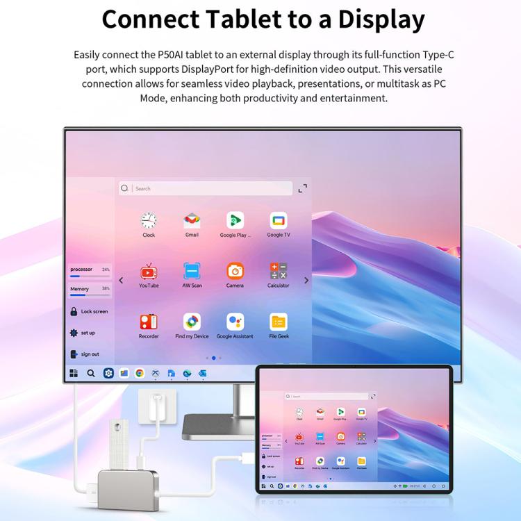 Teclast P50AI Tablet PC 11 inch 6GB+128GB Android 15
