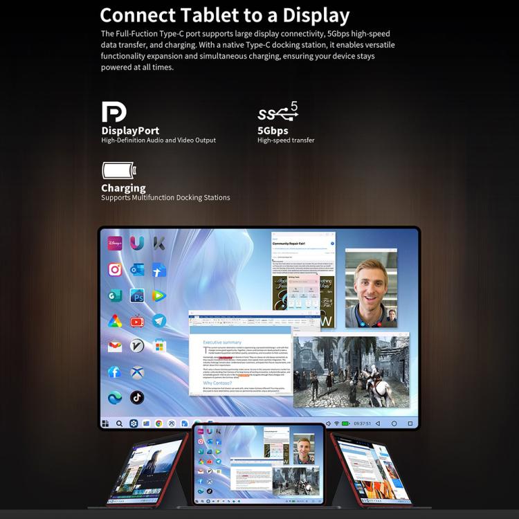 Teclast T60AI Tablet PC 12 inch 6GB+128GB Android 15