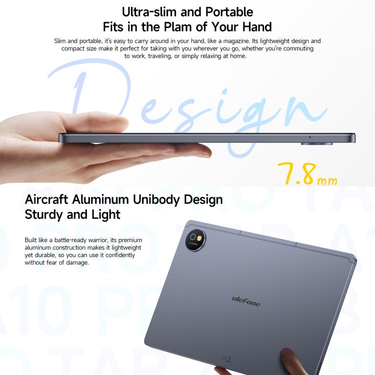 Ulefone Tab A10 Pro 11 inch Tablet 6GB+128GB Android 14
