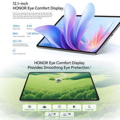 Honor Pad 10 Soft Light 12.1 inch WiFi Tablet PC 12GB+256GB