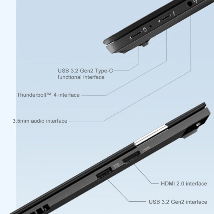 Lenovo ThinkPad T14p Laptop, 14 inch 32GB+1TB Intel Core i5-13500H