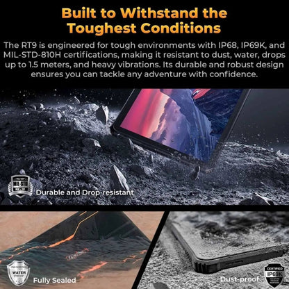 OUKITEL RT9 4G Rugged Tablet 11 inch 6GB+256GB